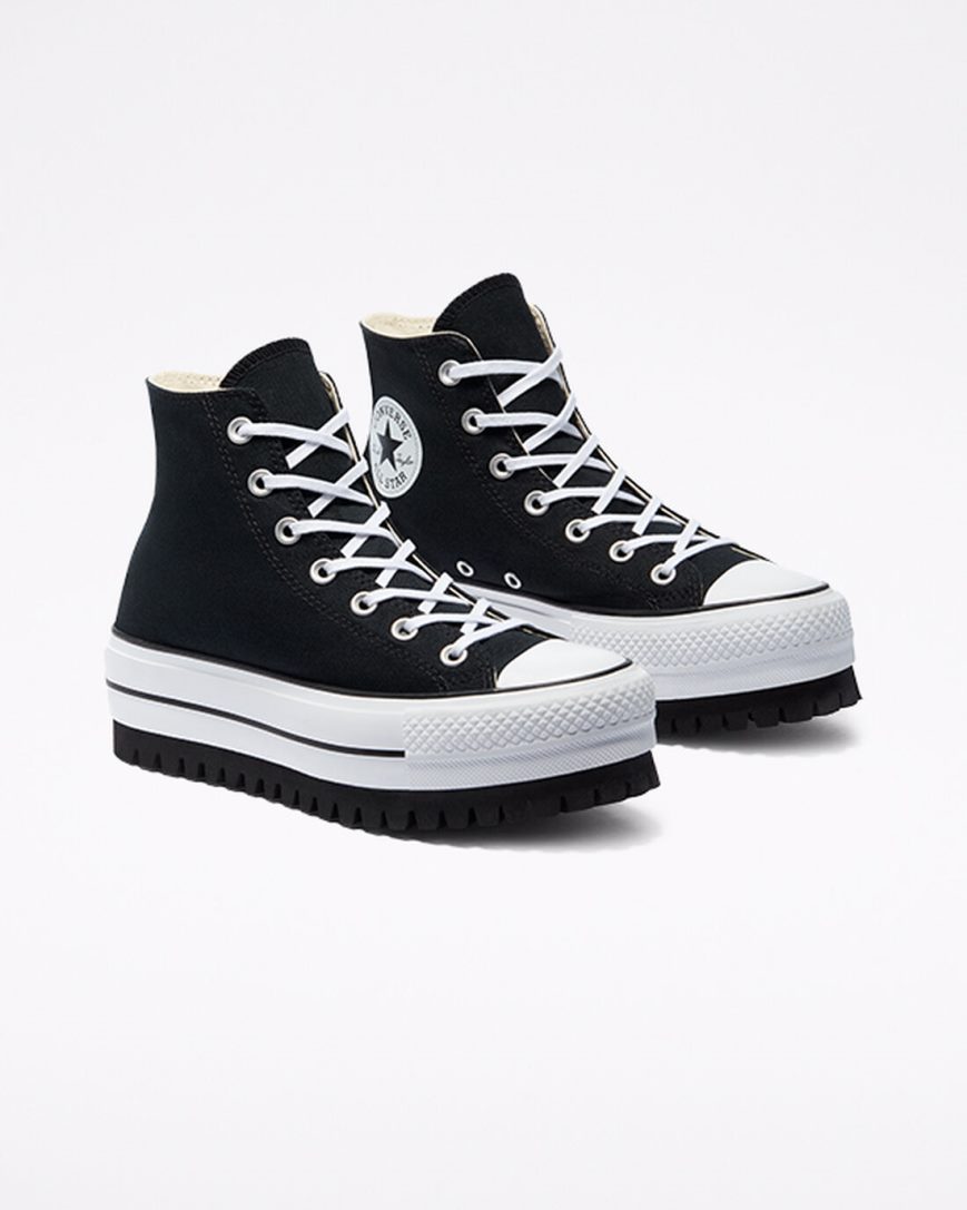 Zapatillas Altas Converse Chuck Taylor All Star Trek Hombre Negras | PE 2LW0EP